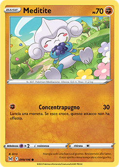 Meditite 099/196 Reverse NM (ITA)