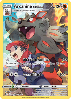 Arcanine di Hisui TG08/TG30 NM (ITA)