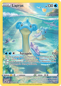 Lapras GG05/GG70 NM (ITA)