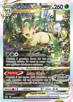 Leafeon V ASTRO GG35/GG70 NM (ITA)