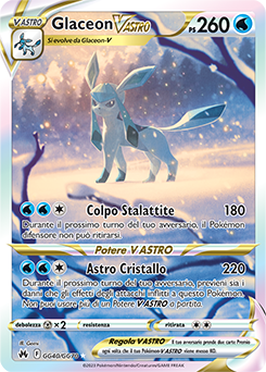 Glaceon V ASTRO GG40/GG70 NM (ITA)