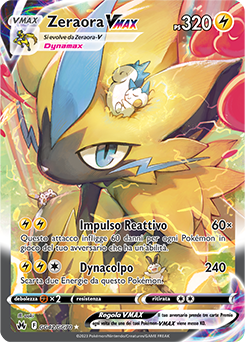 Zeraora VMAX GG42/GG70 NM (ITA)
