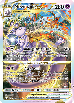 Mewtwo V ASTRO GG44/GG70 NM (ITA)