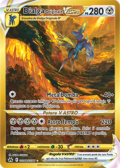Dialga Originale-V ASTRO GG68/GG70 NM (ITA)