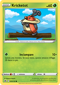 Kricketot 010/159 Reverse NM (ITA)