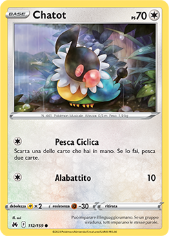 Chatot 112/159 NM (ITA)