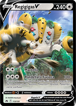 Regigigas-V 113/159 NM (ITA)