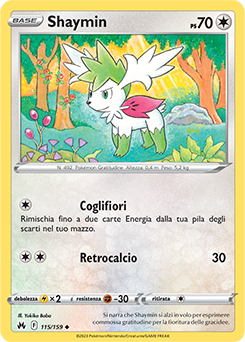 Shaymin 115/159 NM (ITA)