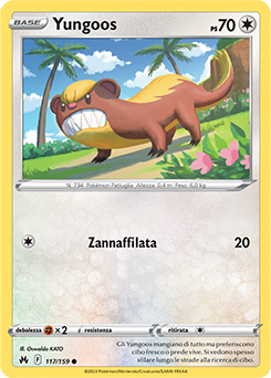 Yungoos 117/159 Reverse NM (ITA)