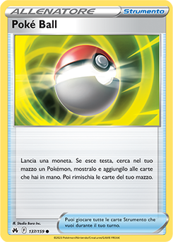 Poké Ball 137/159 Reverse NM (ITA)