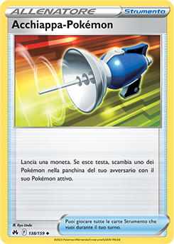 Acchiappa-Pokémon 138/159 NM (ITA)
