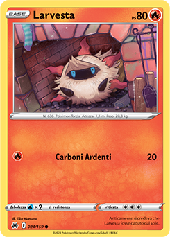 Larvesta 024/159 Reverse NM (ITA)