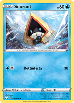 Snorunt 034/159 Reverse NM (ITA)