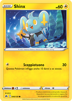 Shinx 040/159 NM (ITA)