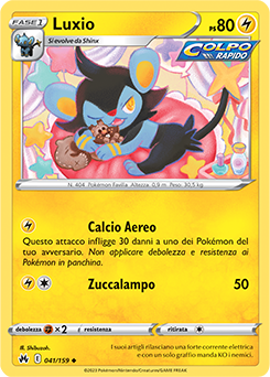 Luxio 041/159 Reverse NM (ITA)