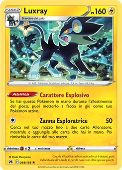 Luxray 044/159 Reverse NM (ITA)