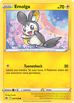 Emolga 047/159 Reverse NM (ITA)