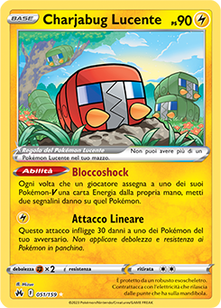 Charjabug Lucente 051/159 NM (ITA)