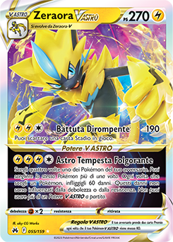Zeraora-V ASTRO 055/159 NM (ITA)