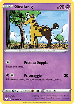 Girafarig 061/159 Reverse NM (ITA)