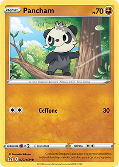 Pancham 072/159 Reverse NM (ITA)