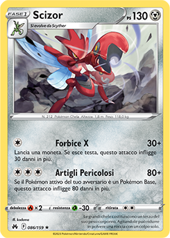 Scizor 086/159 NM (ITA)