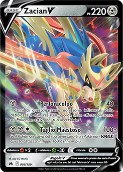 Zacian-V 095/159 NM (ITA)