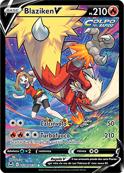 Blaziken V TG14/TG30 NM (ITA)