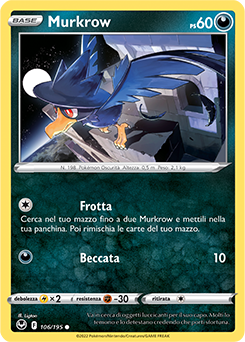 Murkrow 106/195 NM (ITA)