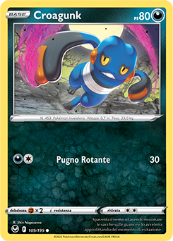 Croagunk 109/195 Reverse NM (ITA)