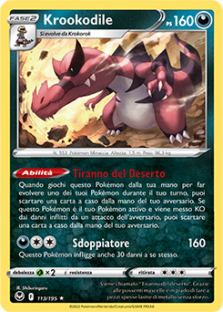 Krookodile 113/195 NM (ITA)