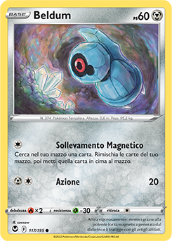 Beldum 117/195 Reverse NM (ITA)