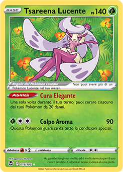 Tsareena Lucente 016/195 NM (ITA)