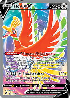 Ho-Oh-V 187/195 NM (ITA)