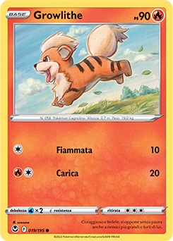 Growlithe 019/195 NM (ITA)