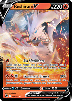 Reshiram-V 024/195 NM (ITA)