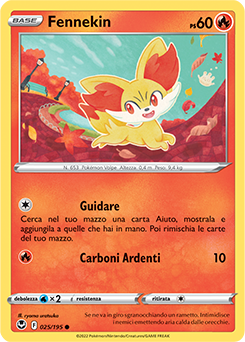 Fennekin 025/195 Reverse NM (ITA)