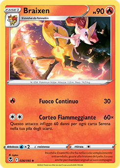 Braixen 026/195 NM (ITA)
