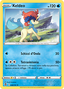 Keldeo 046/195 Reverse NM (ITA)