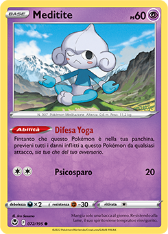 Meditite 072/195 Reverse NM (ITA)