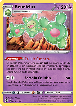 Reuniclus 078/195 Reverse NM (ITA)