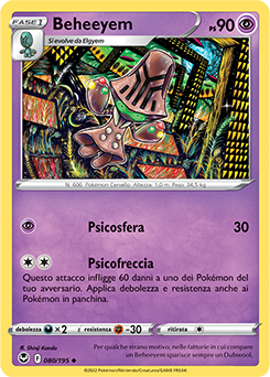 Beheeyem 080/195 Reverse NM (ITA)
