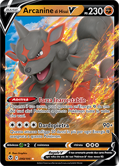 Arcanine di Hisui-V 090/195 NM (ITA)
