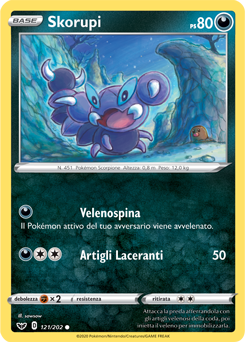 Skorupi 121/202 Reverse NM (ITA)