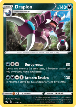 Drapion 122/202 NM (ITA)