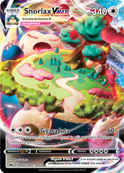 Snorlax-VMAX 142/202 NM (ITA)