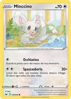 Minccino 145/202 Reverse NM (ITA)