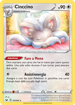 Cinccino 147/202 Reverse NM (ITA)