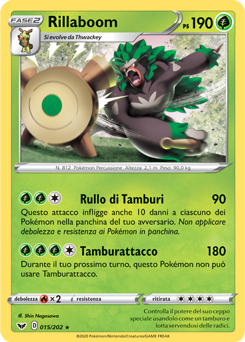 Rillaboom 015/202 NM (ITA)