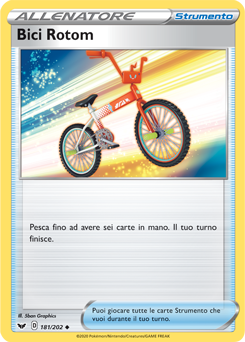 Bici Rotom 181/202 NM (ITA)